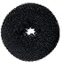 ClothoBeauty Extra Large Ring Style Hair Bun Maker, Women Chignon Donut Shaper (For Thick and Long Hair) 5.5 in, (X-Black)