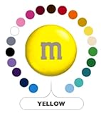 M&M's Yellow Milk Chocolate Candy 1LB Bag