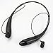 TryAce HV-900 Wireless Music A2DP Stereo CSR Bluetooth 4.0 Headset Universal Vibration Lightweight Neckband Style Headphone Earphone - Black