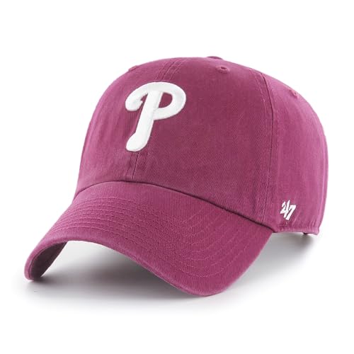 47 Philadelphia Phillies MLB Clean Up Rot Verstellbare Cap One-Size