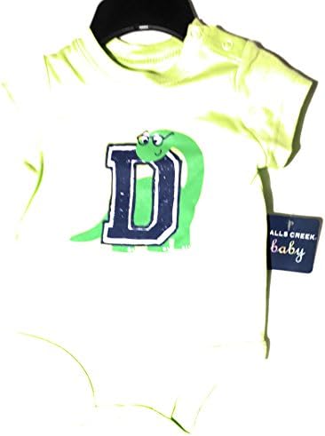 Falls Creek Baby boys Dino creeper, 0-3 mo.