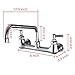 BESTJEEF Wall Mount Kitchen Faucet 8