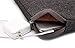 KAYOND Herringbone Woollen Water-Resistant for 13-13.3 Inch Laptop Sleeve Case Bag (13-13.3 Inches, Black)