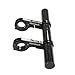 Kbrotech Bike Handlebar Extender Double Handlebar Extension Carbon Fiber Mount Holder with Aluminum Alloy Bracket Space Saver