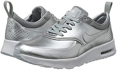 Amazon ナイキ エアマックス Wmns Air Thea Prm Metallic Sivler ウィメンズスニーカー 001 並行輸入品 Nike ナイキ スニーカー