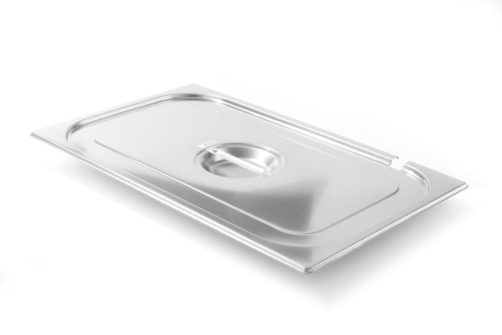 HENDI Gastronorm lid with spoon recess, Kitchen Line, 530x325 mm