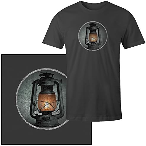 Kerosene Lamp Picture with Flame T-Shirt