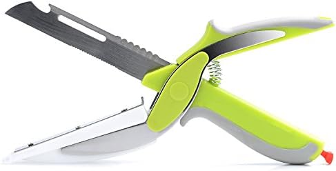 Universal Knife 6 in 1 Food Chopper Food Scissors Slicer Vegetable Chopper Clever Fruit Cutter Kitchen Scissors Knives