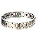 Men Sleek Magnetic Therapy Bracelet in Velvet Gift Box with Free Link Removal Tool