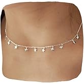925 Sterling Silver Mini Stars Cham Choker Necklace/Star Celestial Layering Necklace/Fine Quality Silver Choker/Gift for Her
