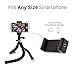 Flexible Tripod with Bluetooth Remote and Phone Mount Holder for iPhone, Cell Phone, any Smartphone, DSLR, GoPro Camera by Need4Pro