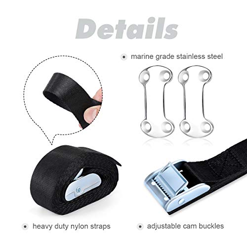 Aieve cooler tie down kit, cooler tie down kit para yeti tie down