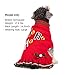 KYEESE Red Dog Sweater Christmas Turtleneck Small Dogs Sweaters Dress with Bowtie Knit Pullover Warm Dog Clothes