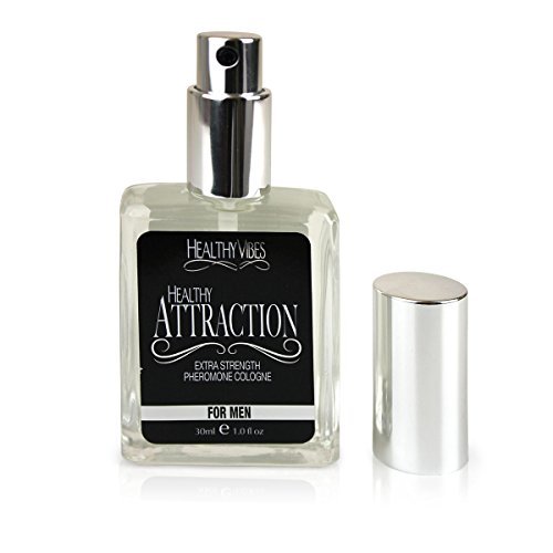 Healthy Attraction Men's Pheromone Cologne 1 Fl Oz Bold Scent Extra Strength Pheromone Oil
