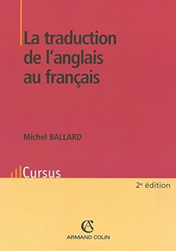 Download La traduction de l'anglais au français PDF
