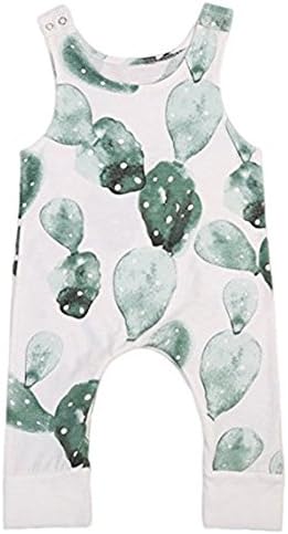 Ocaler Infant Baby Boys Girls Cactus Causal Romper Jumpsuit Outfits