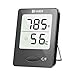 Habor Hygrometer Indoor Thermometer, Humidity Gauge Room Thermometer Indoor, Accurate Mini Wall Digital Hygrometer Temperature Humidity Monitor Meter for Home, Office, Greenhouse