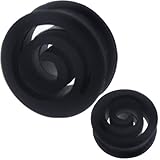 11/16 inch 18mm gauges plugs silicone flesh tunnels double flare expander stretcher taper MoDTanOiz 18mm