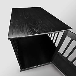 Casual Home Wooden Indoor Dog Crate House Kennel