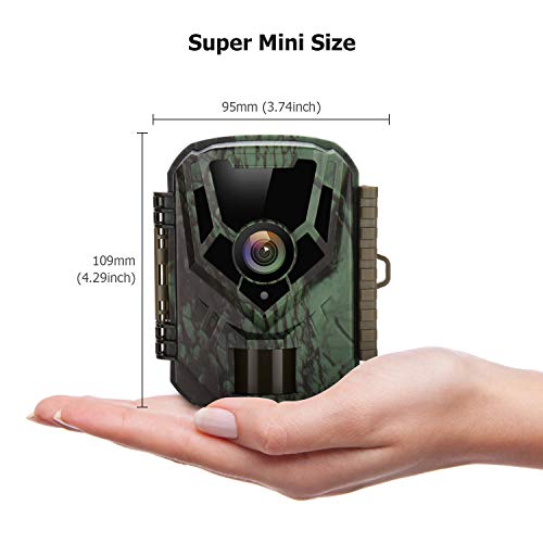 LETSCOM Trail Game Camera 0.4S Trigger Speed, 16MP 1080P Scouting Hunting Cams with Night Vision for Outdoor Wildlife Monitoring and Home Surveillance