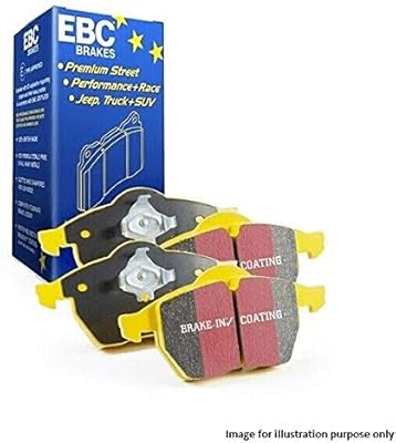 Ebc Brakes Dpr Yellowstuff Rear Street And Track Brake Pads For Vw Golf R Mk7 Amazon Sg Automotive