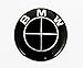 MATTE ALL BLACK Sticker Overlay Vinyl for All BMW Emblems Caps Logos Roundels