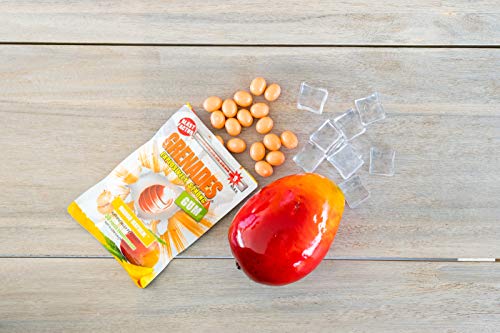 Grenades Explosively Strong Mint Sugar-Free Gum - Intense, Long Lasting Flavor and Breath Freshening - Pack of 3 (Variety)(120 Pieces)