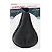 JASLITE Bike Seat Cushion, Bicycle Seat Covers for Comfort Women,Kids,Men,Gel Paddle Bicycle Saddle Cover 11×10inch fit Peloton,Spin,Stationary Bikes,with Water&Dust Resistant Cover Reflective Strip
