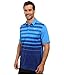 Nike 2016 Mobility Fade Stripe Golf Polo Shirt Red Medium