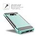 Galaxy S8 Case,Samsung Galaxy S8 Case,SKYLMW Impact Resistant Shock-Absorption Case,Dual Layer Armor Full-Body Protective Case for Samsung Galaxy S8 Mint Grey