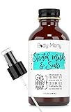 Stretch Marks & Scars Defense Oil - 6 Pure Oils w/o fillers - Fractionated Coconut Oil + Rose Hip + Tamanu + Jojoba + Grapeseed + Sea Buckthorn for Marks, Scars, Cellulite & dry Hands, Cuticles, Feet
