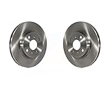 Front Disc Brake Rotors Pair For Toyota Corolla