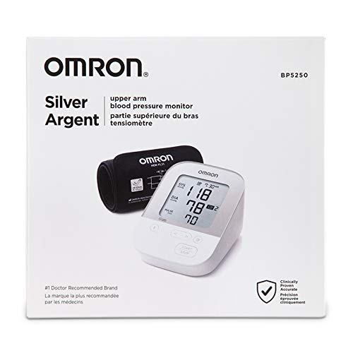 Omron Healthcare Silver Wireless Upper Arm Blood Pressure Monitor