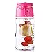 Weshine Flavor it 16 Ounce Kid infuser water bottle(Dark Pink)