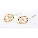 Silver Crystal Diamond Accent Wish Stone Fashion Earrings Studs Drop Set for Women, with a Gift Box, Made with SWAROVSKI Crystal,Yellow