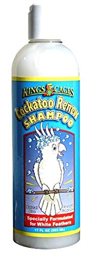 KING'S CAGES COCKATOO RENEW SHAMPOO 17oz parrot macaw bird cage bath