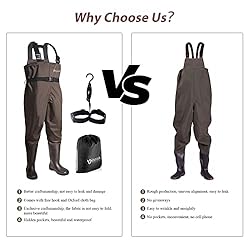 OXYVAN Chest Waders with Boots for Men