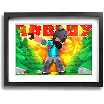 Amazoncom Nine9er Dibing Roblox 12 X 16 Inches Framed - 