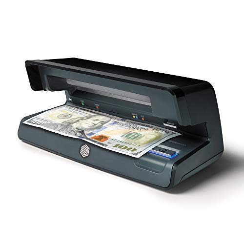 Safescan 70 - UV Counterfeit Bill Detector with Watermark and microprint Detection for Bills, Credit Cards and ID's