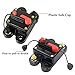 Asdomo 12V-24V DC Circuit Breaker Trolling Motor Auto Car Marine Boat Bike Stereo Audio Inline Fuse Inverter Waterproof with Manual Reset 100A 100 Amp