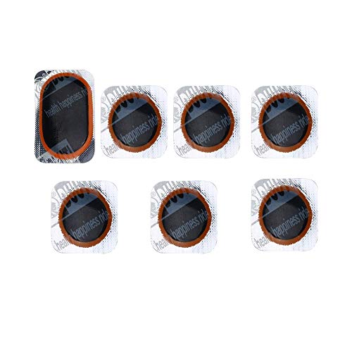 Lovelystar Tire Repair Kit, Cycling Bicycle Bike Repair Fix Kit Flat Rubber Tire Tyre Tube Patch Glue Set Bicycle Bike Repair Accessories