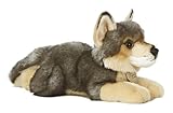 Aurora Plush Wolf Medium 10.5