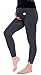 Simplicity Expecting Moms Roomy Stretch Leggings Tight, Dark Grey
