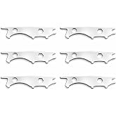 24-17 Dispenser Key Replacement 4-in-1, 6-Pack, Compatible with for Bobrick Liquid Soap and Toilet Tissue Dispensers with Theft Resistant Spindle System 283-604
