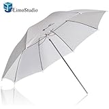 LimoStudio 33" White Transparent Photo Umbrella Studio Reflector, AGG124