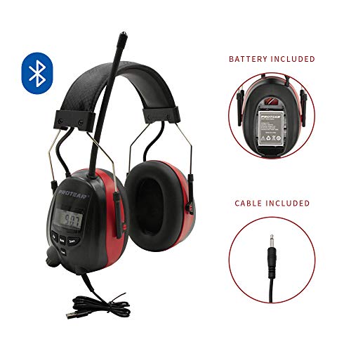 PROTEAR Bluetooth Radio Headphones Wireless Cancelling Hearing