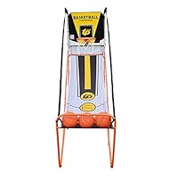 SONGYU Adult Indoor Electronic Shooting Machine Basketball Stand with Score Basketball Hoop with Ball and Pump Child Entertainment Games