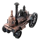 1:48 O Scale Train Accessory Die Cast Antique Steam Fire Engine Metal Pencil Sharpener