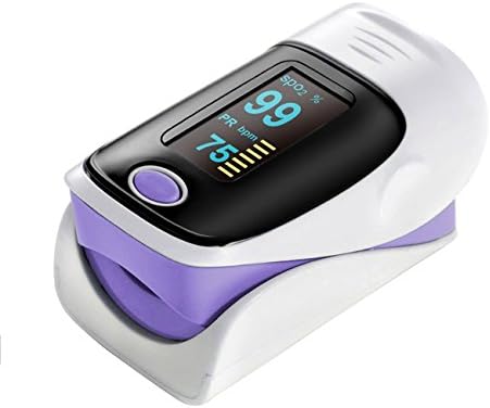 ISTARLINE SpO2 Fingertip Pulse Instant Read Digital Pulse Oximeter Blood Oxygen Saturation Monitor (Purple)