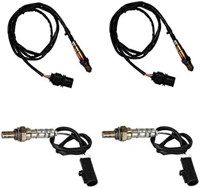 Set of 4 New Oxygen O2 Sensor Upstream & Downstream for 2009 2010 2011 Lincoln Navigator V8 5.4L